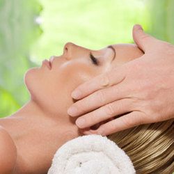 image of woman getting a massage