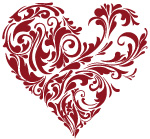 image of a loveheart representing the chinese horoscope