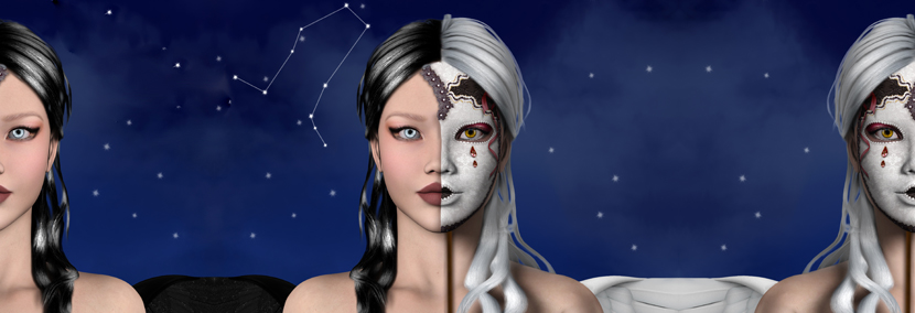 image of gemini starsign personality video banner