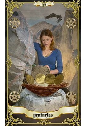 Four of Pentacles tarot card representing Capricorn&rsquo;s 2026 yearly theme of financial focus, resource management and the need to balance security with emotional openness.