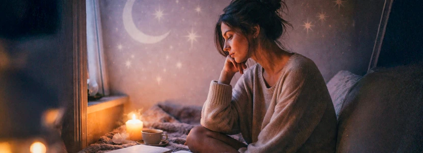 Capricorn spirituality and personal growth horoscope 2026 image reflecting inner reflection, intuitive insight and meaningful self-development.