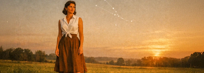 Taurus woman symbolising stability and growth for the 2026 yearly horoscope